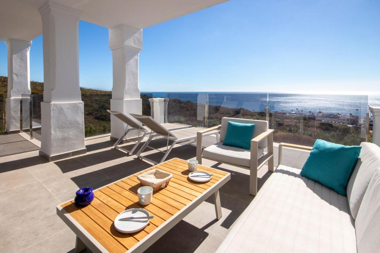 Luxury Apartment Stunning Seaview Bs 3104 Manilva Exteriör bild