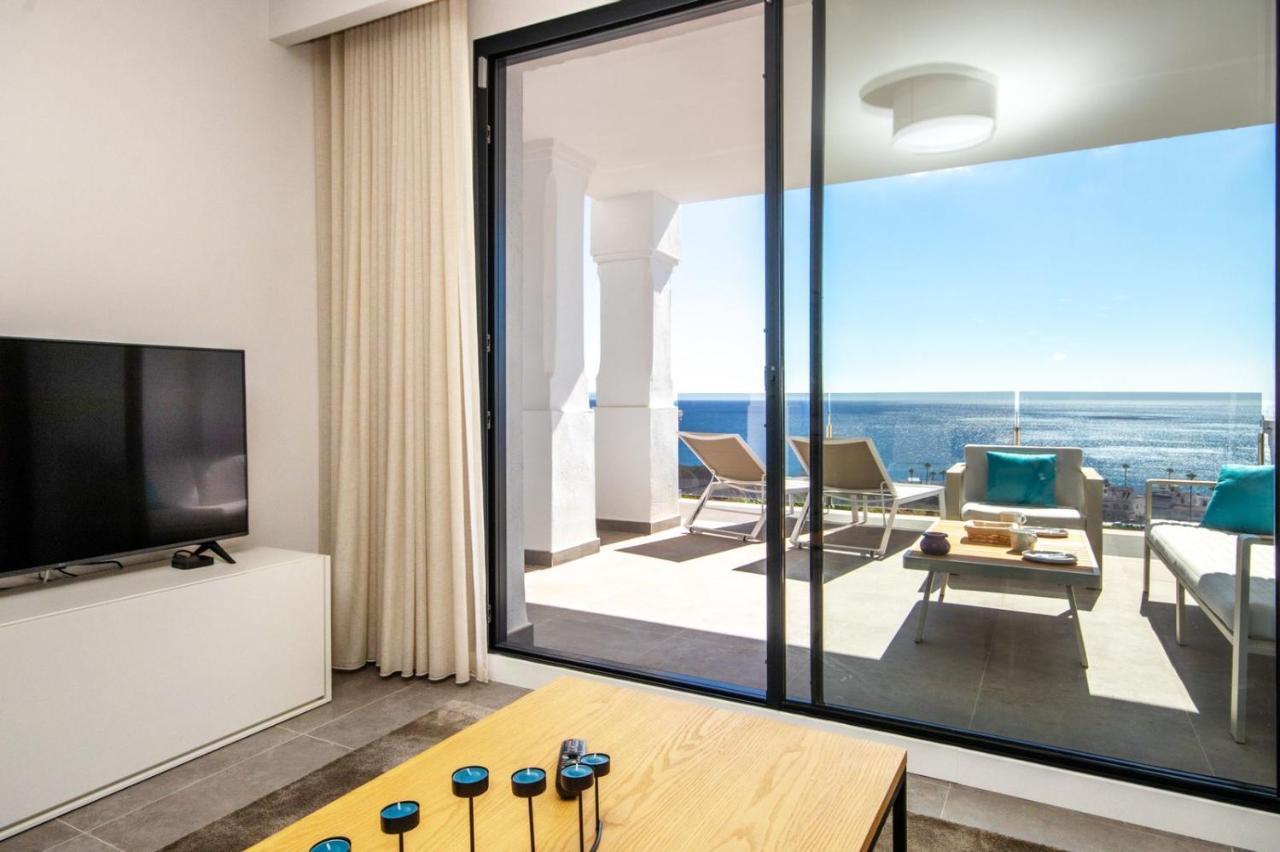 Luxury Apartment Stunning Seaview Bs 3104 Manilva Exteriör bild
