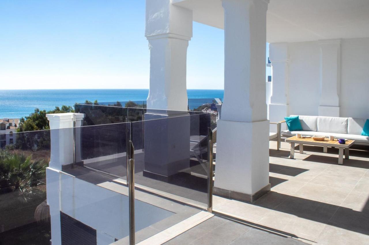 Luxury Apartment Stunning Seaview Bs 3104 Manilva Exteriör bild